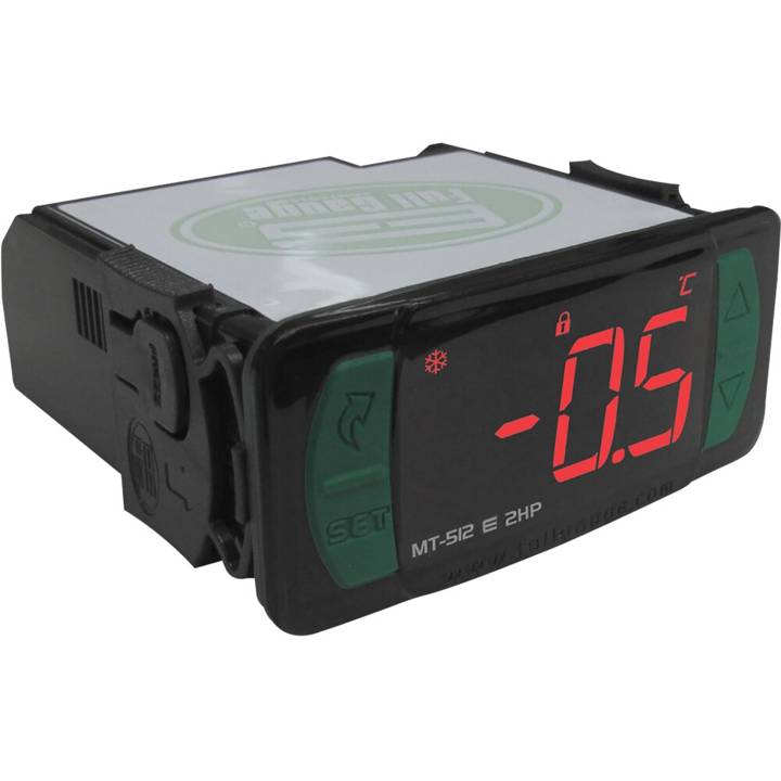 Controlador Full Gauge MT512E 2HP Resfriado com Degelo Natural Bivolt com Sensor sem Sitrad