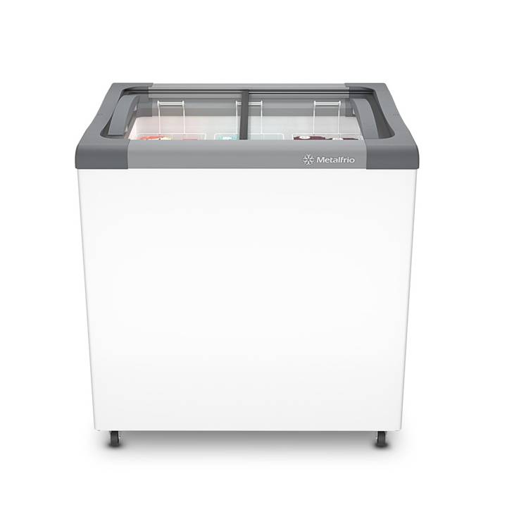 Freezer e Expositor Horizontal Metalfrio 185 Litros Branco NF20SBD001 220V