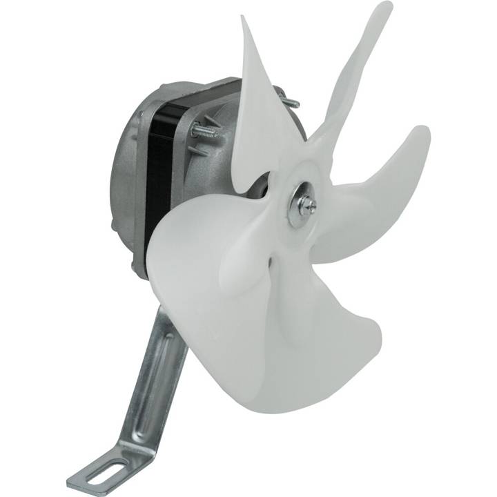 Micro Motor Ventilador Exaustor 1/40 EOS com Hélice em Plástico de 8" e Suporte Bivolt