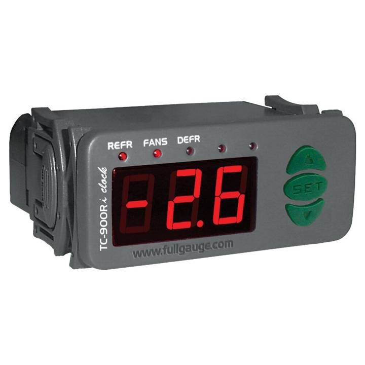 Controlador Full Gauge TC900E Log Congelado Com Degelo Forçado Bivolt com Sensor com Sitrad