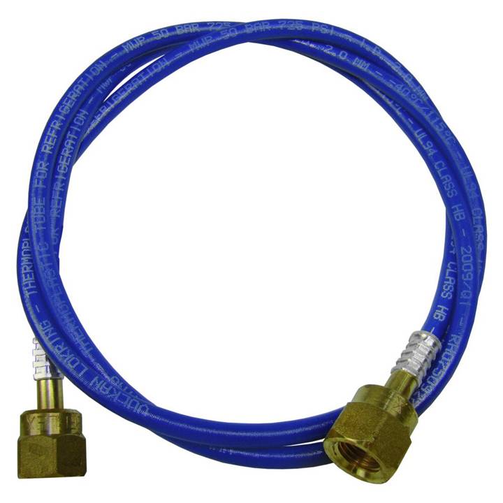 Capilar 1/4 SAE 2mm 1 M Flexível Conector 2 Lados Retos Eos