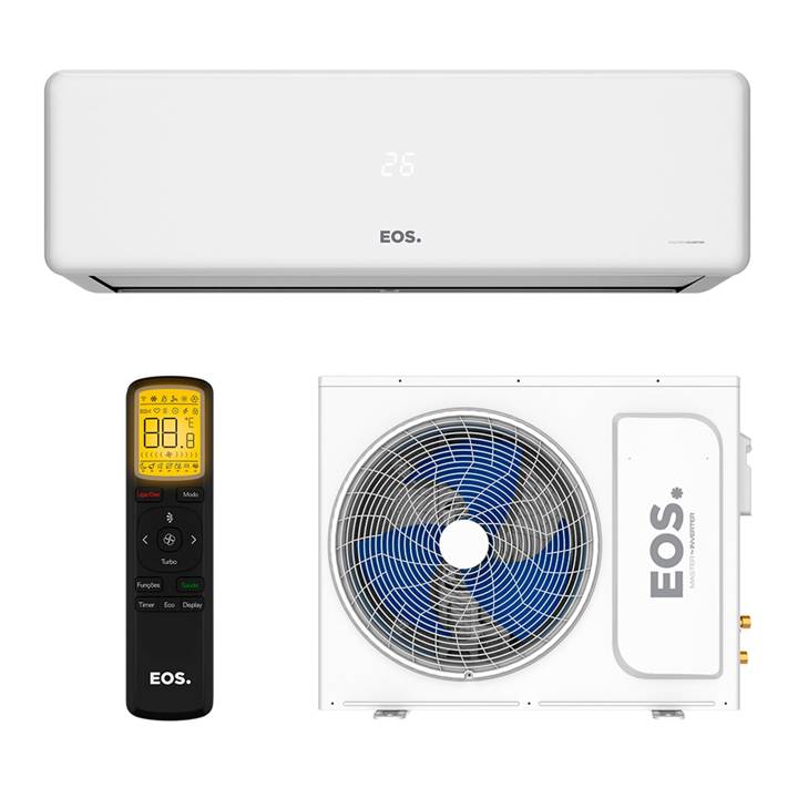 Ar-Condicionado Split Inverter 9000 BTUs EOS Master Inverter High Wall Só Frio EASM9001IFI/EASM9000IFE 220V
