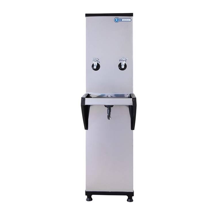 Bebedouro Industrial de Coluna Knox 25 Litros com Boia e Filtro 2 Torneiras Inox KX02C 110V
