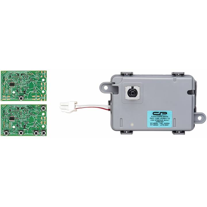Placa de Potência com Interface CP Placas para Lavadora Compatível Brastemp/Consul W11485341/W11176403 Bivolt