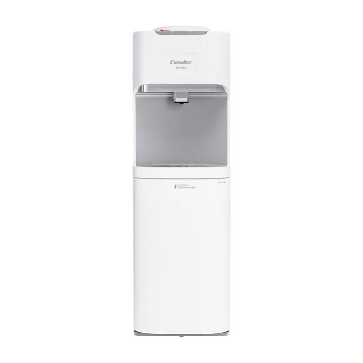 Bebedouro de Coluna Esmaltec com Espaço Refrigerado Branco EGCQF ER 110V