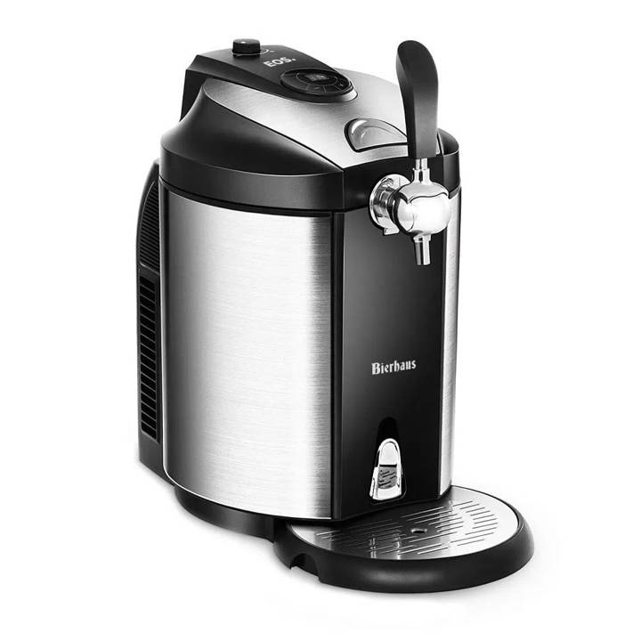 Kit Chopeira EOS Bierhaus Inox 5 Litros com Keg e 10 Cilindros de CO2 Alimentício 110V