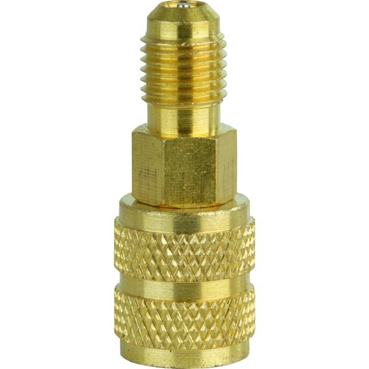 Adaptador Mangueira R410A 5/16 Fêmea Sae X 1/4 Macho Sae Eos
