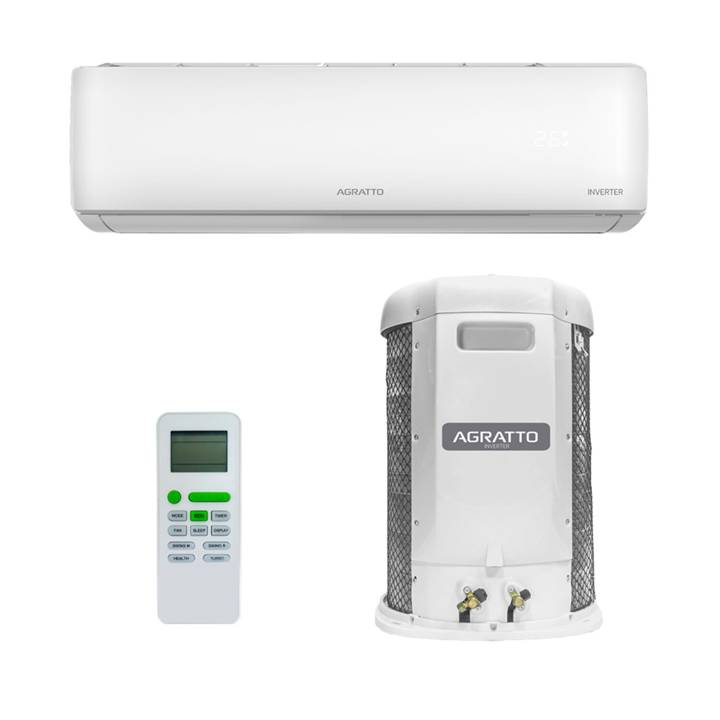 Ar-Condicionado Split Inverter 9000 BTUs Agratto Hi-Wall Só Frio LCST9F-02I 220V