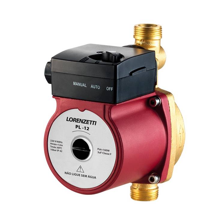 Pressurizador Lorenzetti PL12 (12MCA) 220V