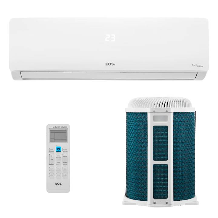 Ar-Condicionado Split Inverter 12000 BTUs EOS Smart Connect High Wall Só Frio EAS12000IFE2/EAS12000IFI2 220V