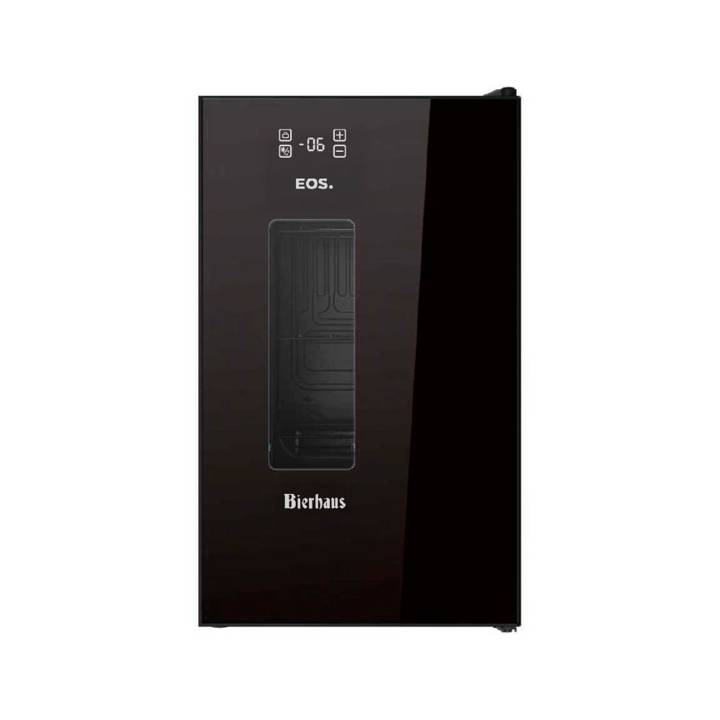 Cervejeira EOS Bierhaus 76 Litros Frost Free com Compressor Black Glass ECE90 220V