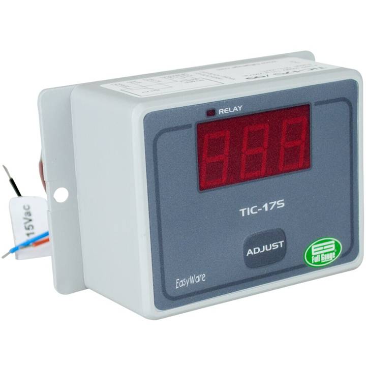 Controlador Full Gauge TIC17S Temperatura Bivolt Com Sensor Sem Sitrad Sobrepor