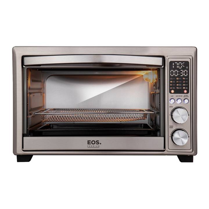 Forno e Fritadeira Air Fryer EOS 38 Litros Digital Premium Inox EAF40AID 220V
