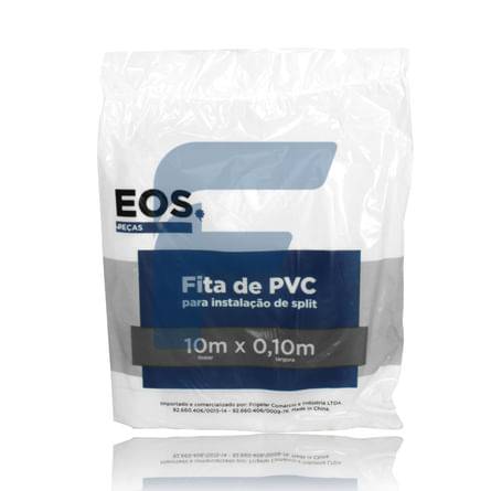Fita de PVC EOS 10m x 0,10m Branca S103837