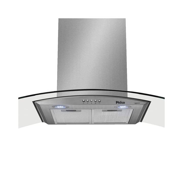Coifa e Depurador de Parede Philco 90cm Glass PCO90G 220V