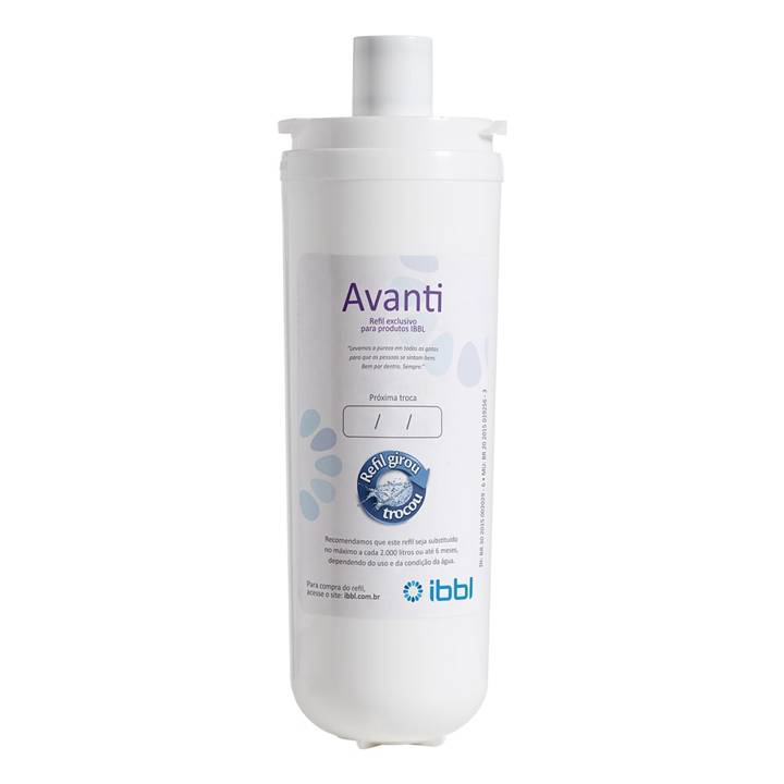 Filtro Refil Girou Trocou Avanti Original para Purificadores de Água IBBL 24010004