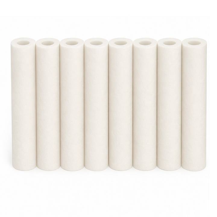 Tubo Isolante de Polietileno Blindado Inverter Epex para Ar-Condicionado 3/8 Super Slim Panqueca Branco 10x09mm (Emb. 8 Unidades)