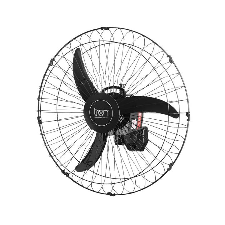 Ventilador de Parede Tron Oscilante 60cm Grade Metalica Preto Bivolt